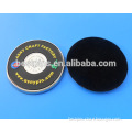 zinc alloy with soft pvc custom logo metal cup coasters